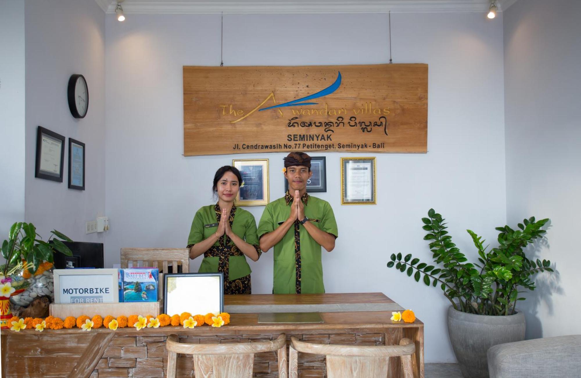 The Awandari Villas Seminyak - Chse Certified Экстерьер фото